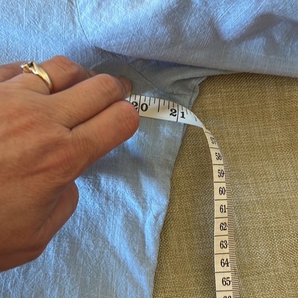 Hotouch VGUC long button down 3/4 sleeves that can be rolled with button - Picture 9 of 10